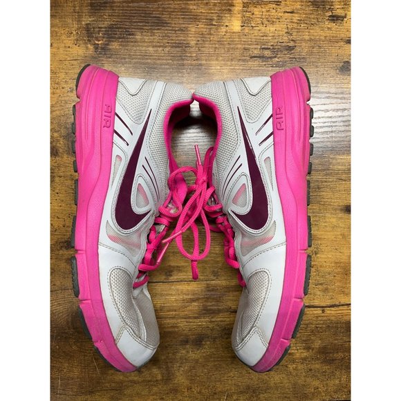 Nike air relentless 3 Trainers Women's Running Shoes Sz 10 Pink Gray‎ - Picture 6 of 10